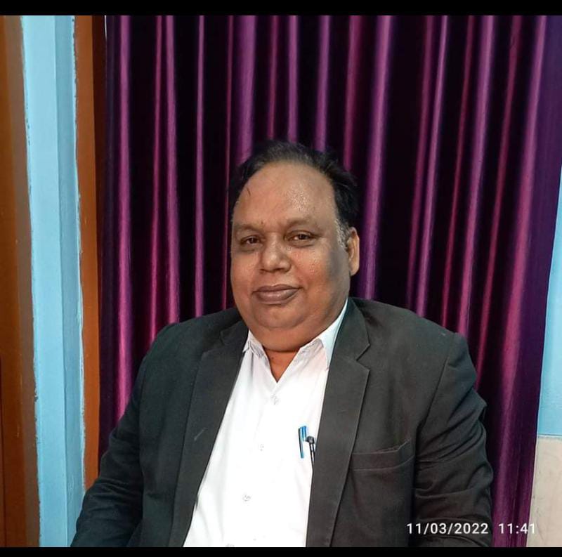 Senior Advocate Anoop Kumar Srivastava portrait in formal attire